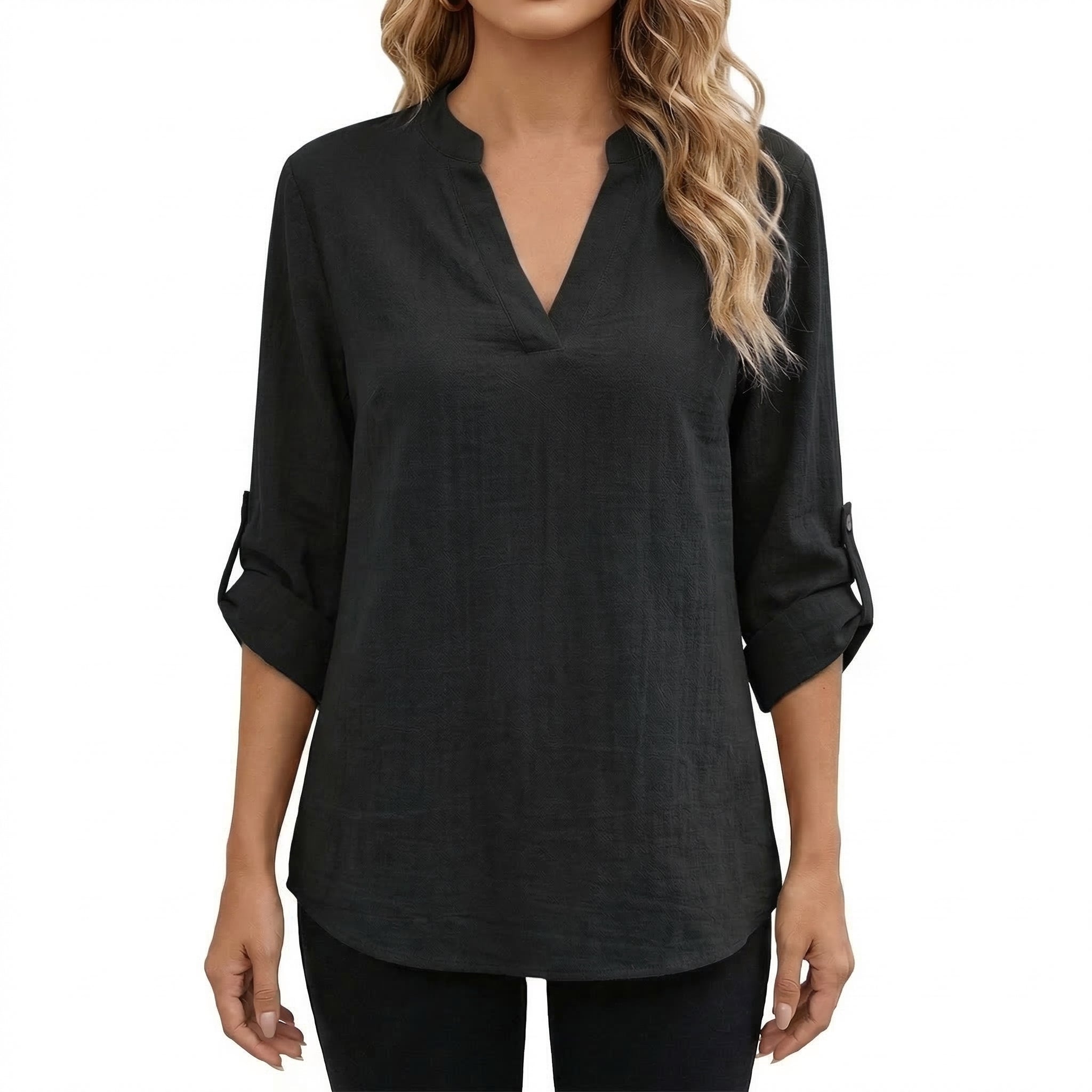 Thea | Women's Casual V-Neck Blouse