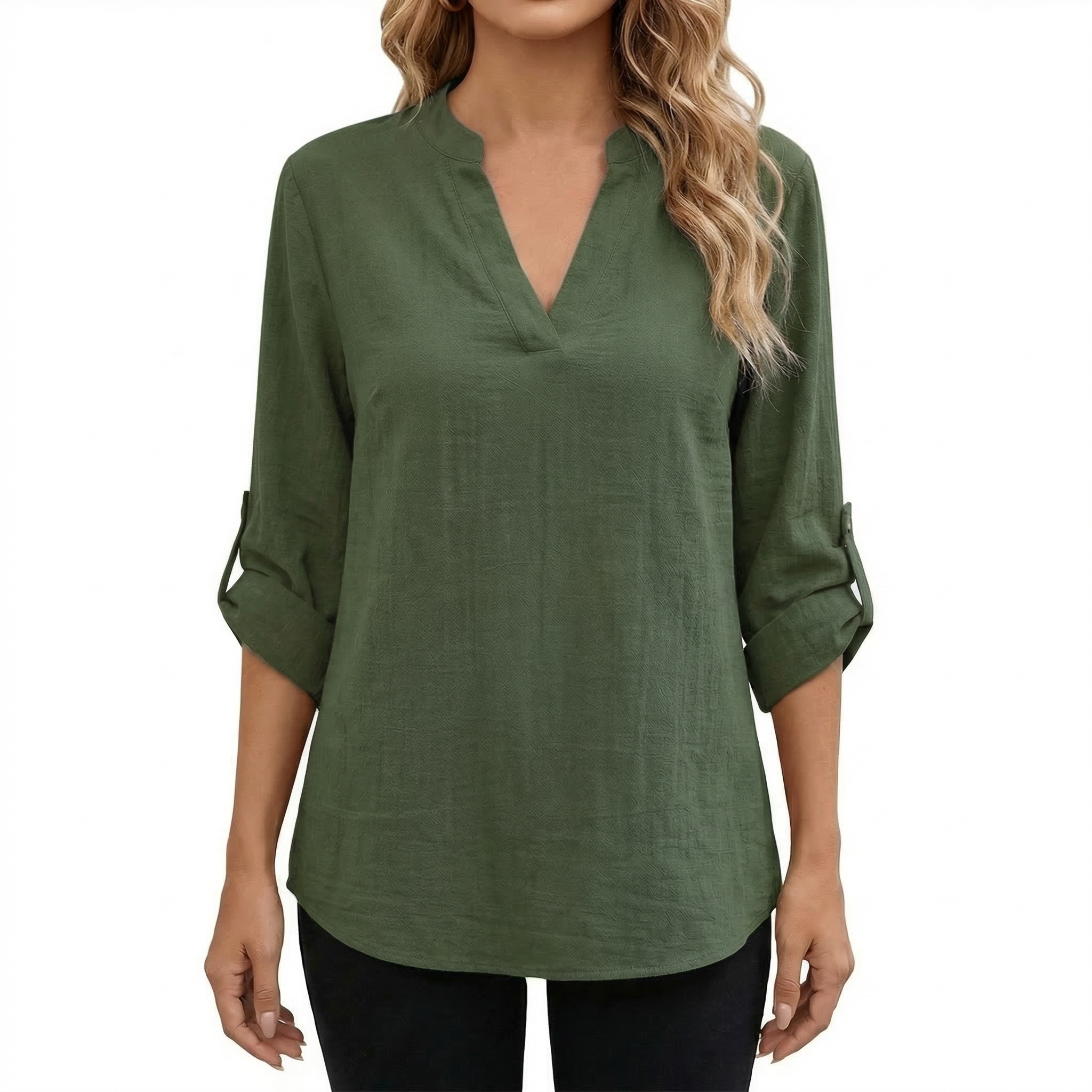 Thea | Women's Casual V-Neck Blouse