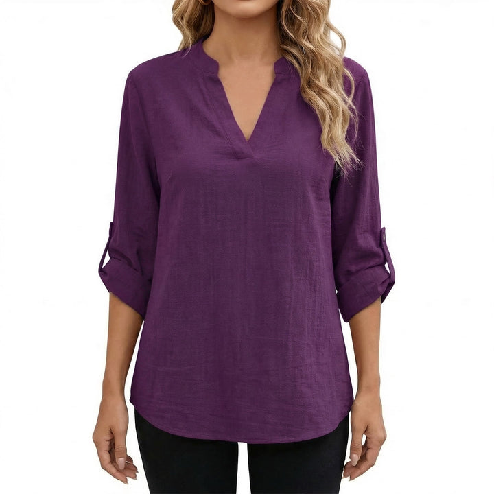 Thea | Women's Casual V-Neck Blouse