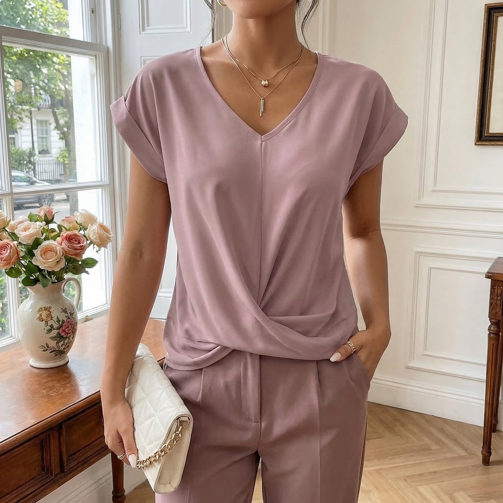 Sutton | Women's Casual V-Neck Shirt