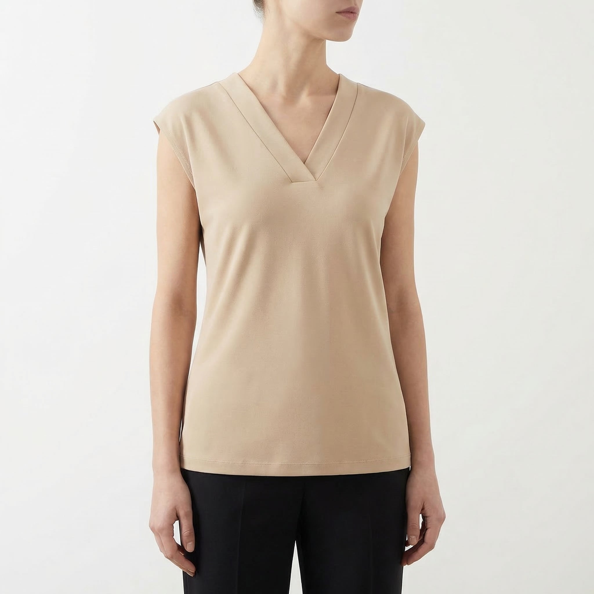 Arden | Women's Elegant V-Neck Shirt