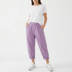 Marlowe | Women's Casual Patterned Trousers