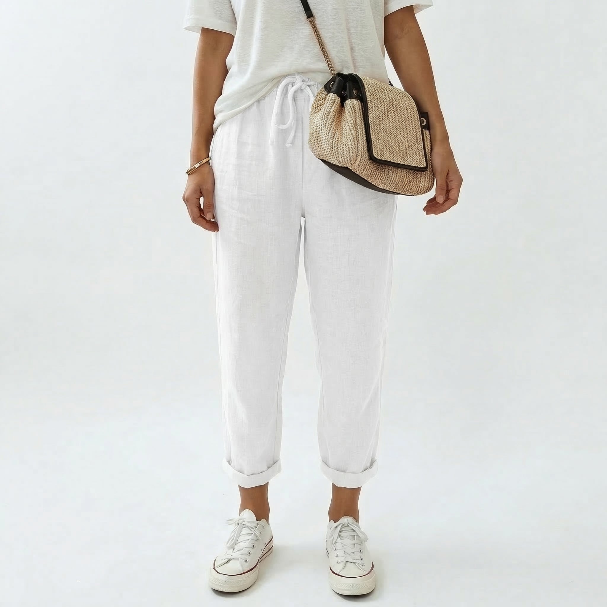 Sienna | Women's Casual Drawstring Trousers