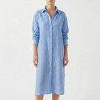 Zaria | Women's Striped Shirt Dress