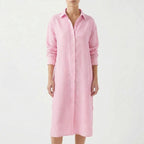 Zaria | Women's Striped Shirt Dress