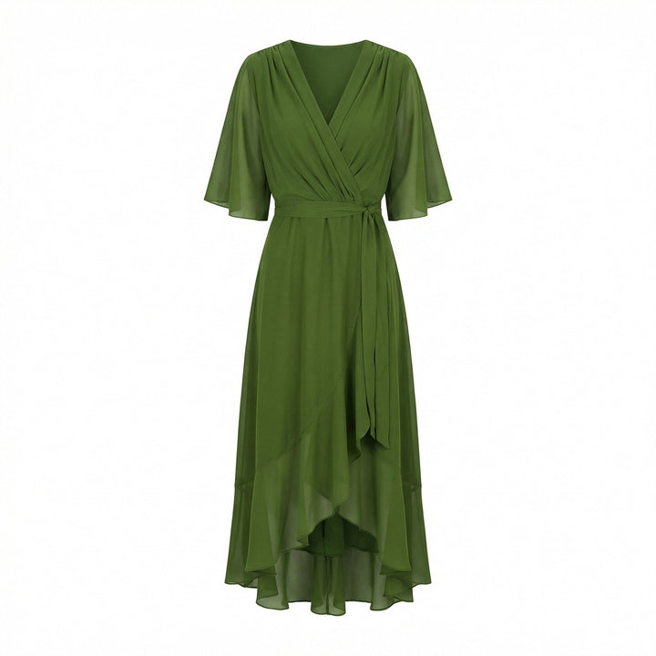 Aveline | Women's Wrap Maxi Summer Dress
