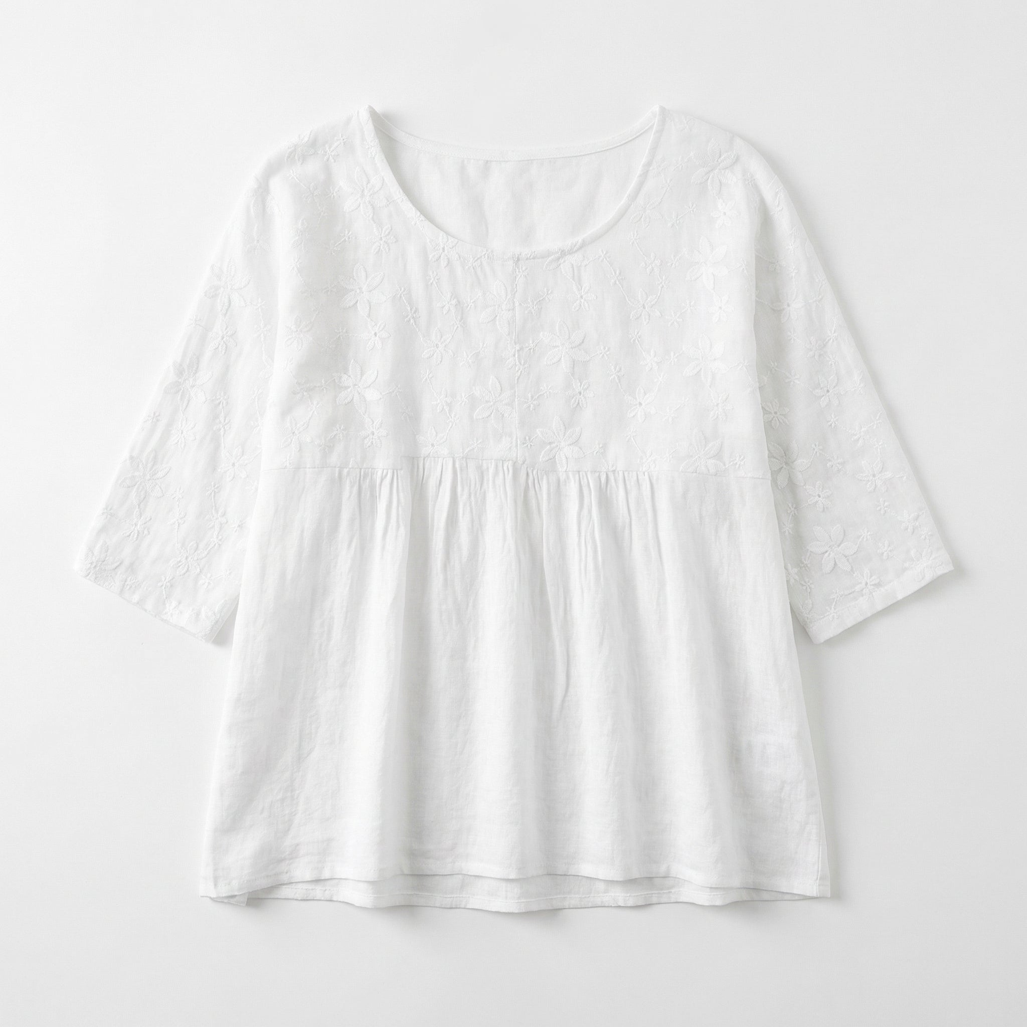 Eira | Women's Lace Detail Peplum Shirt