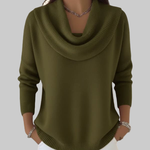 Teresa | Women's Cowl Neck Sweater