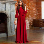 Annabelle | Women's Long Sleeve Maxi Dress