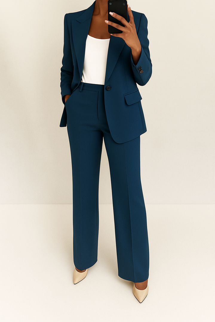 Julie | Women's Chic Two-Piece Suit Set