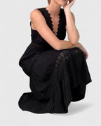 Odette | Women's Sleeveless V Neck Summer Dress