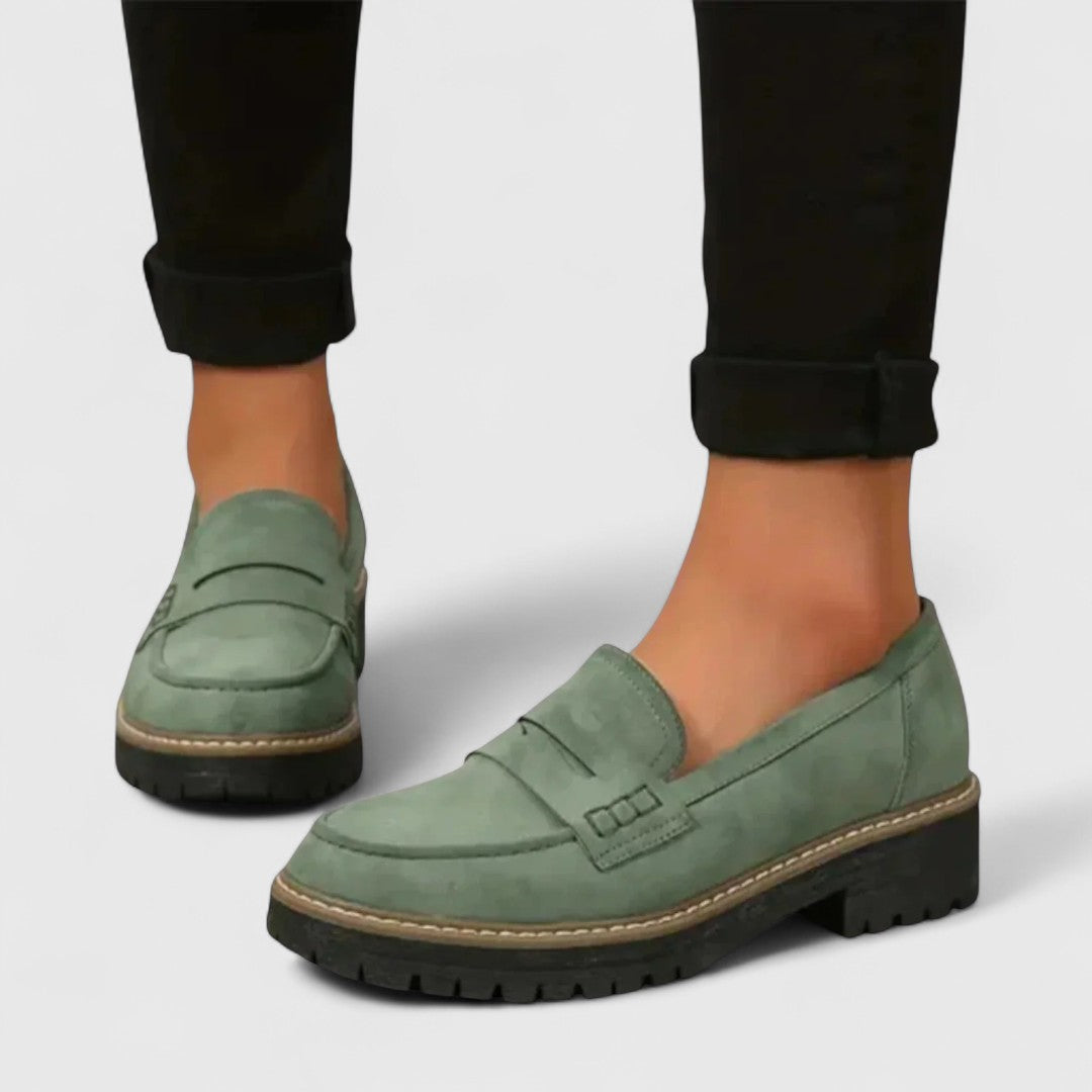 Savrani | Women's Orthopedic Platform Summer Loafers