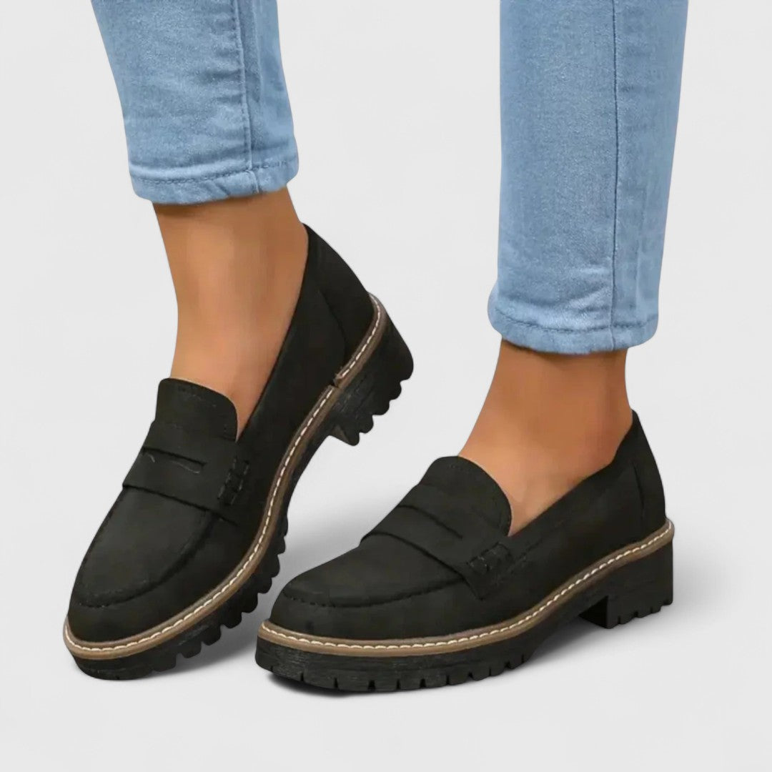 Savrani | Women's Orthopedic Platform Summer Loafers