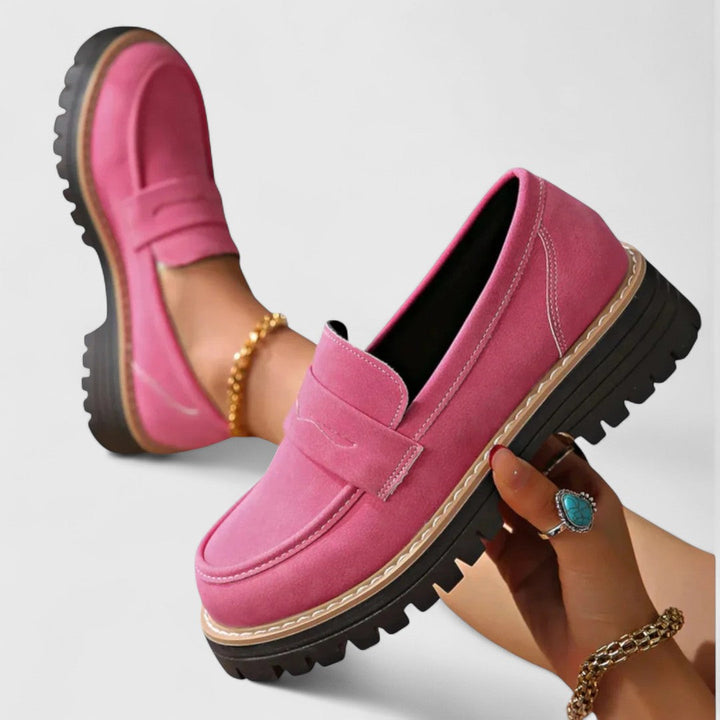 Savrani | Women's Orthopedic Platform Loafers