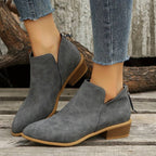 Isabeau | Women's Slip On Ankle Boots