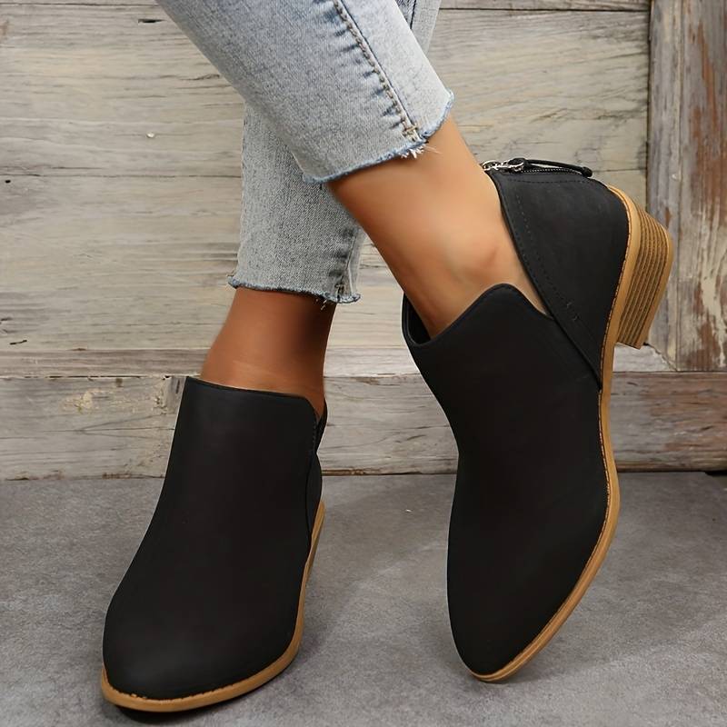 Isabeau | Women's Slip On Ankle Boots