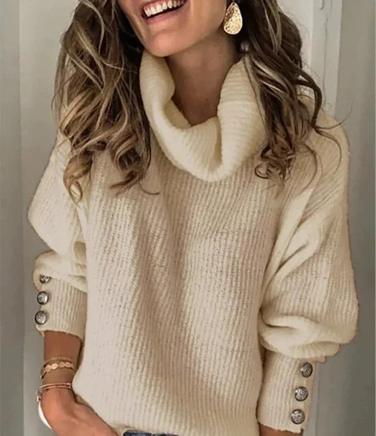 Jastina - Warm Turtleneck Sweater