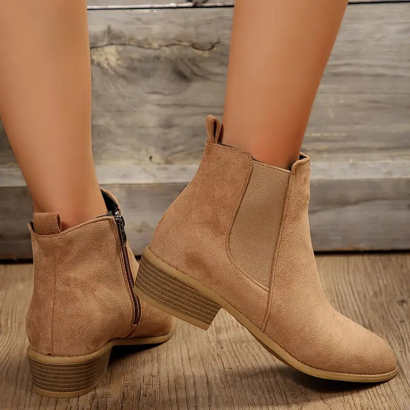 Jonquil | Women’s Casual Side-Zip Ankle Boots