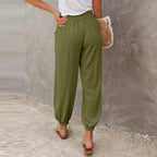 Elysia | Women's High Waist Jogger Trousers