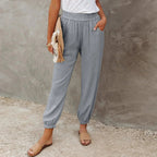 Elysia | Women's High Waist Jogger Trousers