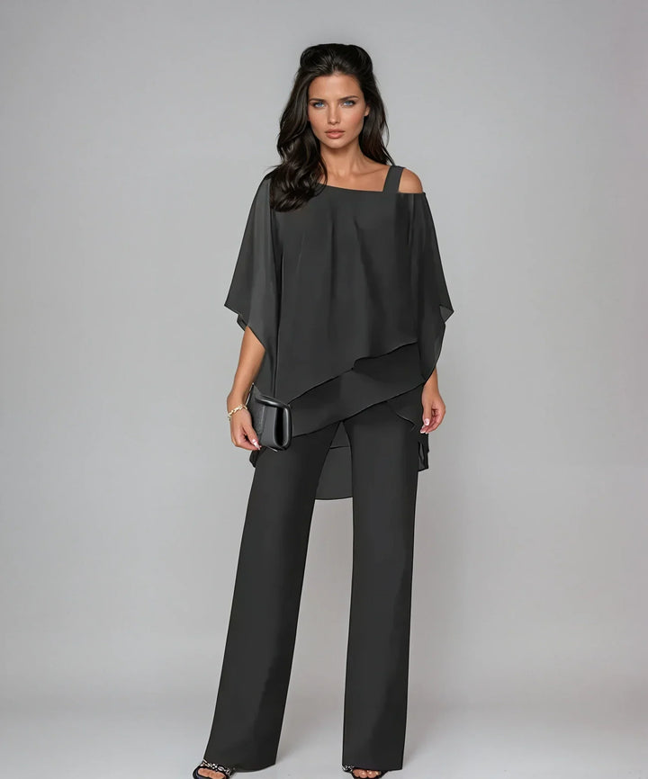 Mariella | Women's Two Piece Wide Leg Set