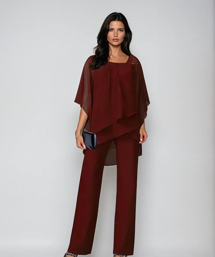 Mariella | Women's Two Piece Wide Leg Set