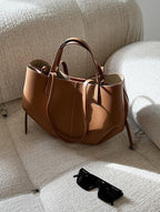 Kezia | Women's Elegant Structured Leather Tote Bag