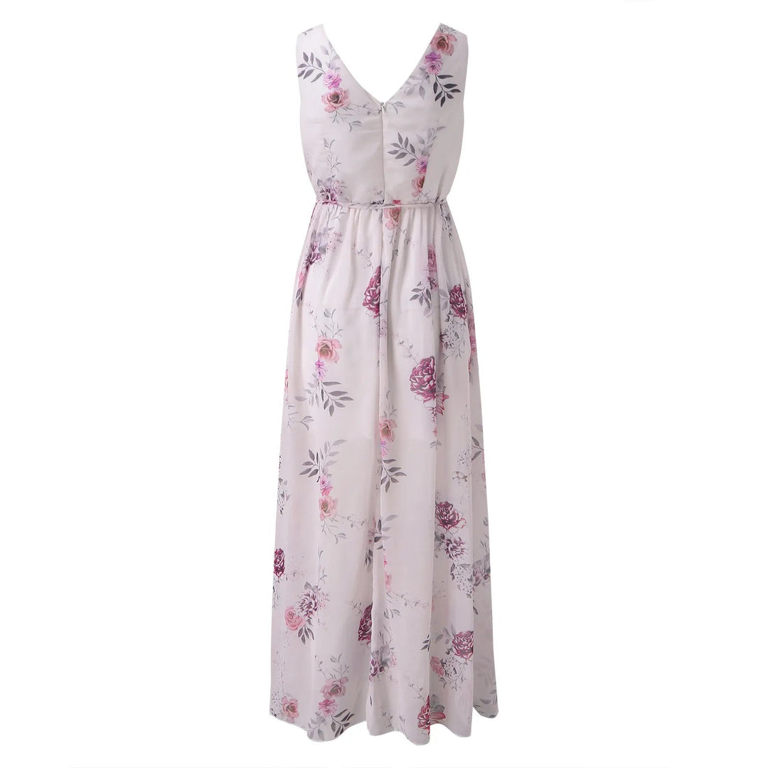 Rosalba | Women's Elegant Floral Maxi Dress