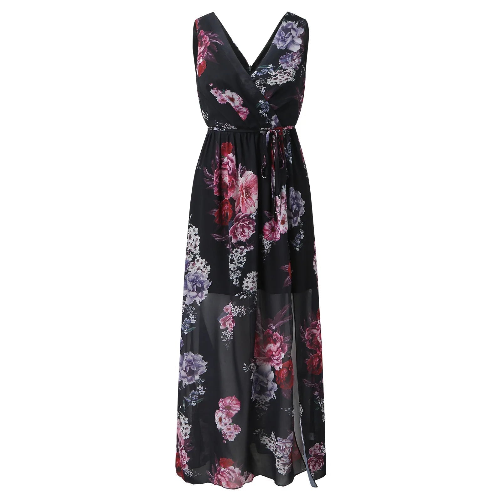 Rosalba | Women's Elegant Floral Maxi Dress