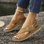 Lila | Women's Stylish Comfort Sandals with Buckle Detail