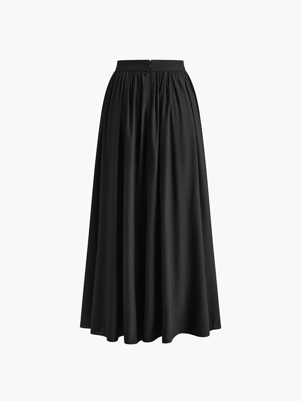 Blair | Women's High Waist Pleated Maxi Skirt