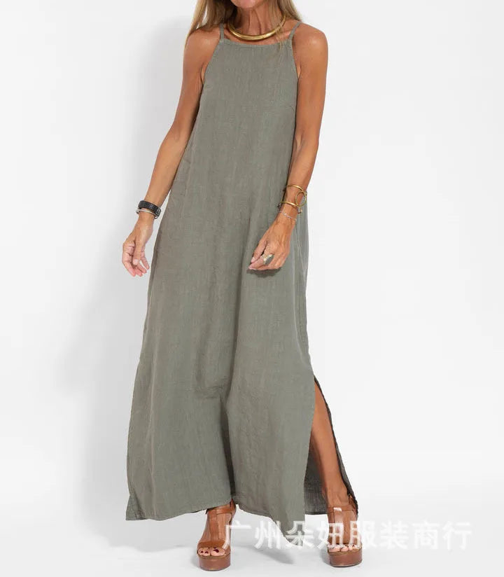 Lilavati | Women's Casual Strappy Maxi Dress