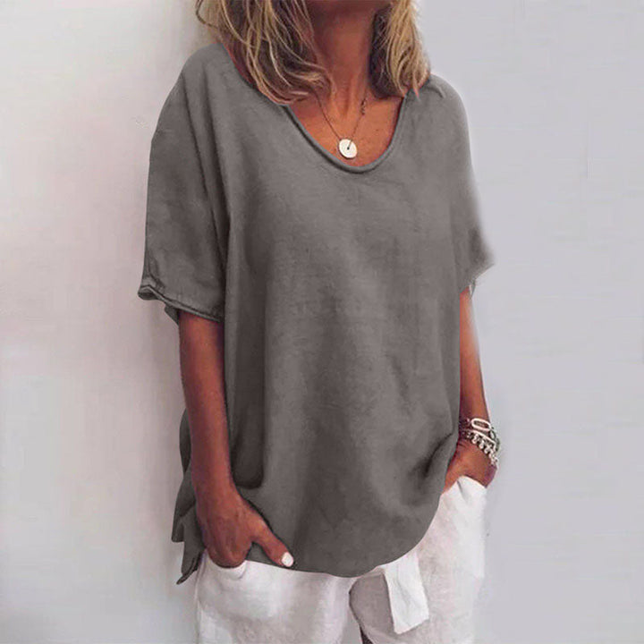 Grace & Jess | COMFORTABLE LOOSE BLOUSE WITH TUMMY COVERAGE
