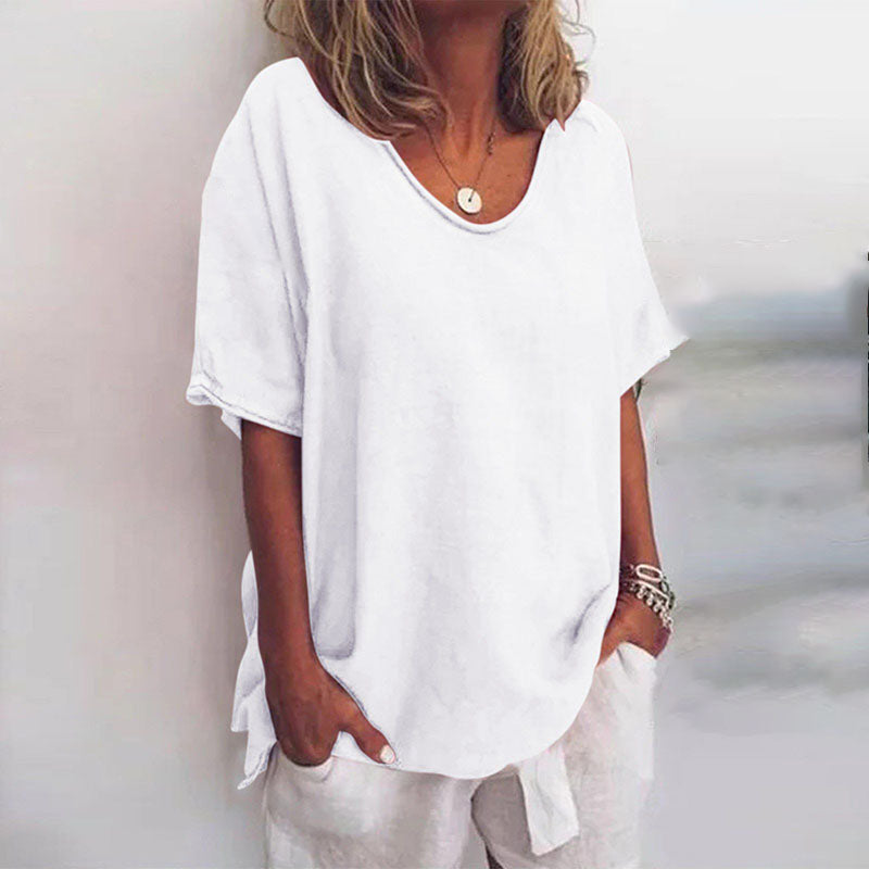 Grace & Jess | COMFORTABLE LOOSE BLOUSE WITH TUMMY COVERAGE