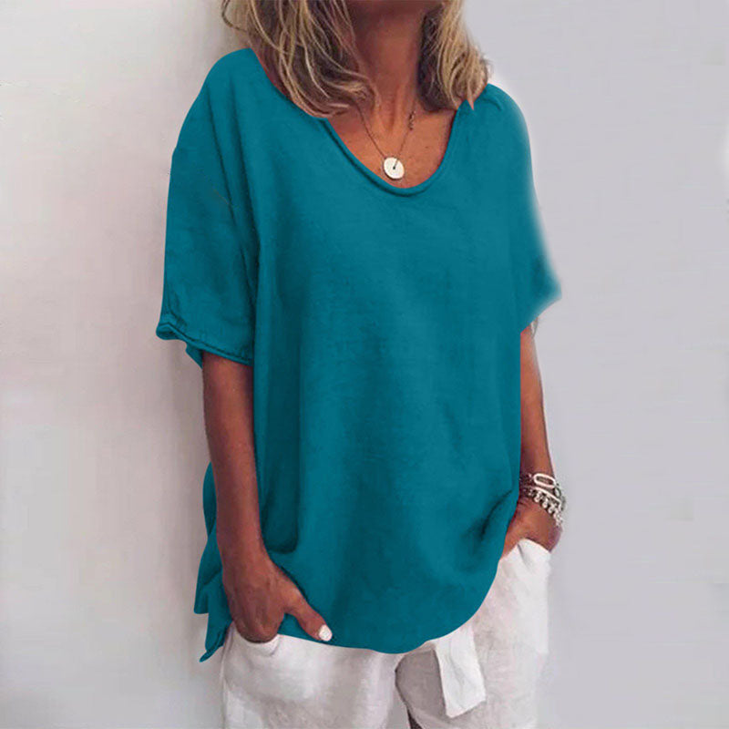 Grace & Jess | COMFORTABLE LOOSE BLOUSE WITH TUMMY COVERAGE