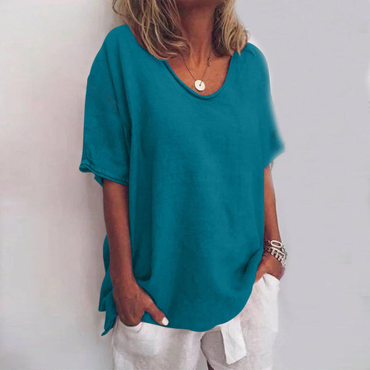 Grace & Jess | COMFORTABLE LOOSE BLOUSE WITH TUMMY COVERAGE