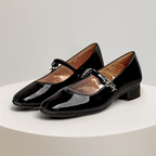 Maeve | Women's Elegant Patent Mary Janes with Buckle Detail