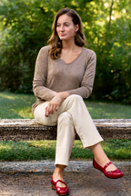 Maeve | Women's Elegant Patent Mary Janes with Buckle Detail