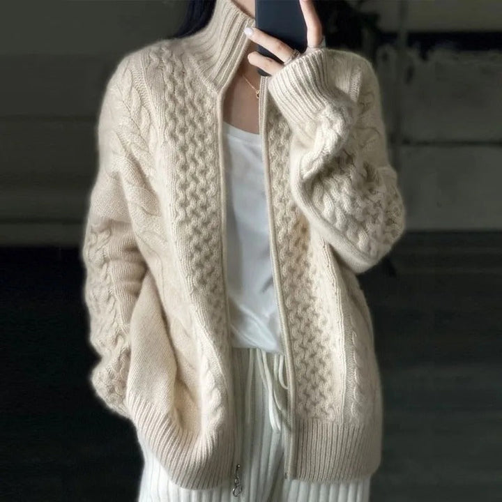 Grace & Jess | Cable-Knit Cardigan
