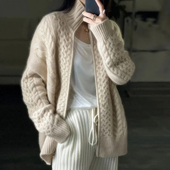 Grace & Jess | Cable-Knit Cardigan