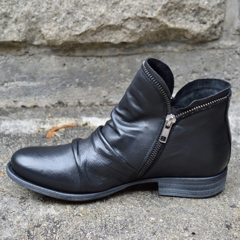 Makayla | Women's Side Zipper Ankle Boots