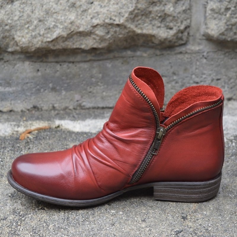 Makayla | Women's Side Zipper Ankle Boots