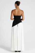 Julia | Asymmetric Maxi Wedding Guest Dress