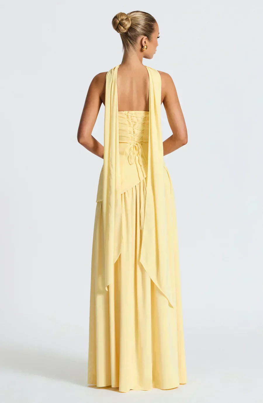 Julia | Asymmetric Maxi Wedding Guest Dress