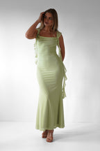 Salma | Women's Ruffle Maxi Prom Dress