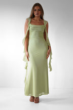Salma | Women's Ruffle Maxi Prom Dress