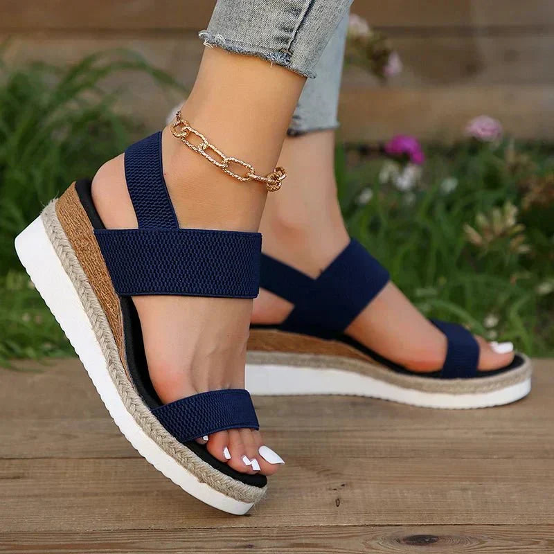 Faelune | Women's Stretch Strap Orthopedic Sandals