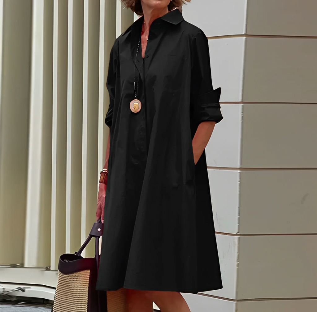Gael | Women's Shirt Summer  Midi Dress