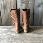 Noreia | Women's Stylish Side Zip Mid-Calf Boots