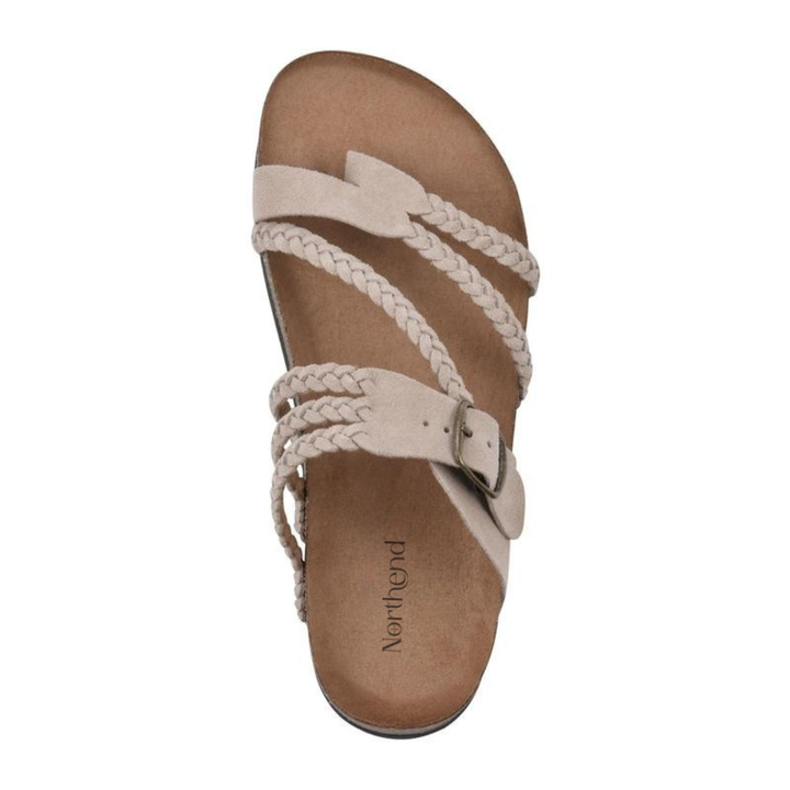 Kaelora | Women's Braided Buckle Slides